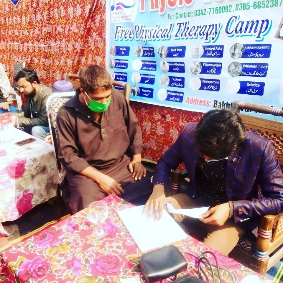 Multan — Free healthcamp at muzaffar garh
