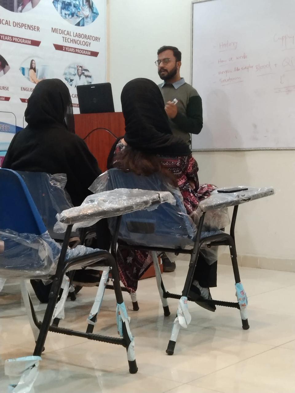 Multan — Workshop on K-Tapping at Royal rehab center