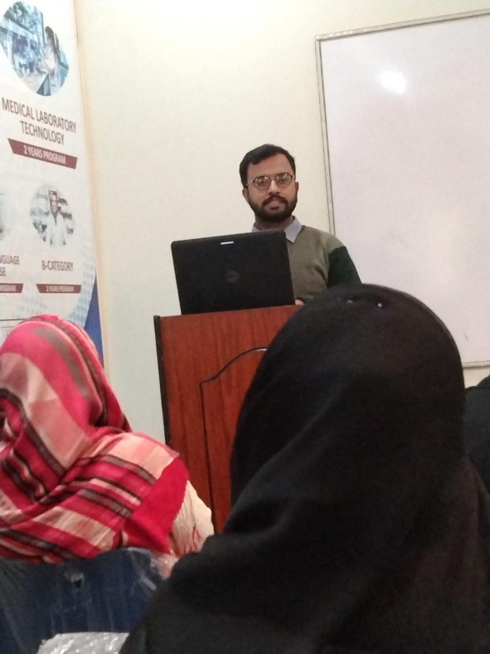 Multan — Workshop on K-Tapping at Royal rehab center