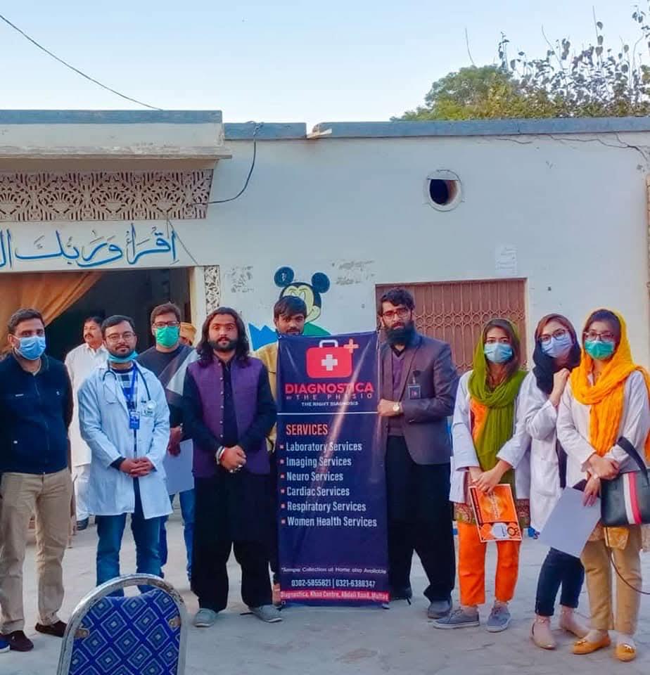 Punjab — Free healthcare camp at kabir wala